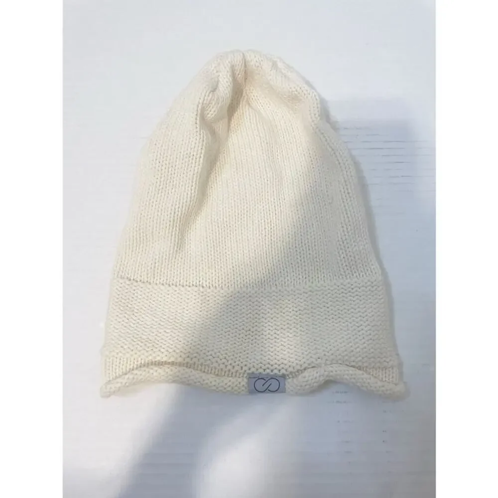 Cream Beanie - Picture 2 of 3
